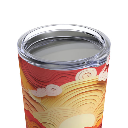 Vibrant Sunrise Sky Tumbler 20oz