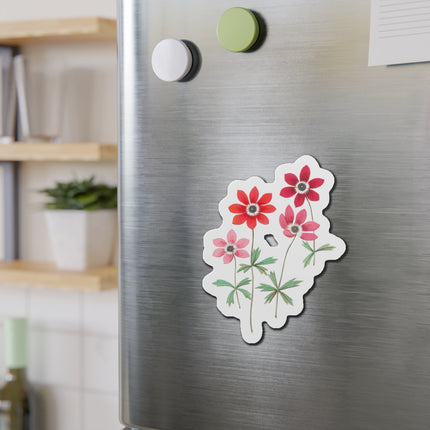 Anemoon, Anemone by Anselmus Boëtius de Boodt Die-Cut Magnets (5 Sizes)