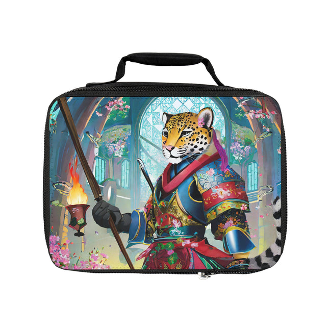 Cyberpunk Leopard Lunch Bag