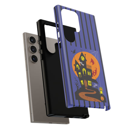 Halloween Night at the Haunted House Phone Cases