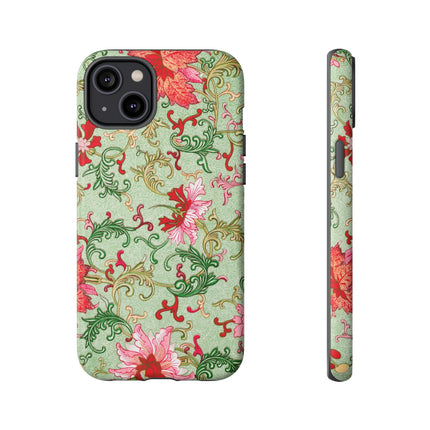 Flower Illustration by Owen Jones Phone Cases