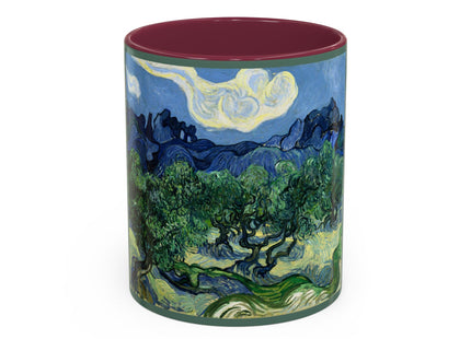 Olive Trees by Vincent Van Gogh Colorful Mugs (11oz, 15oz)