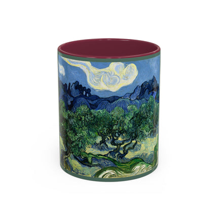 Olive Trees by Vincent Van Gogh Colorful Mugs (11oz, 15oz)