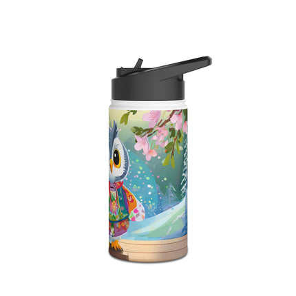 Baby Owl Stainless Steel Water Bottle