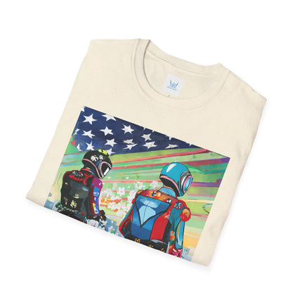 NSA Cyber Punk Computer Hacking Team Softstyle T-Shirt