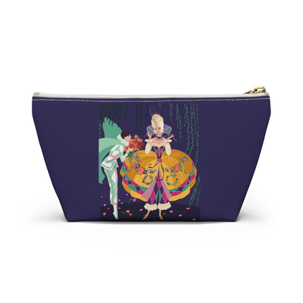 Enchanted Courtship Cosmetic Bag – Whimsical Elegance & Floral Romance