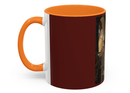Raphael and his Muse in the Atelier by Vincenzo Abbati Colorful Mugs (11oz, 15oz)