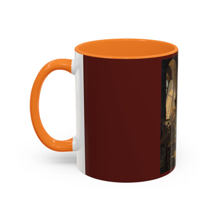 Raphael and his Muse in the Atelier by Vincenzo Abbati Colorful Mugs (11oz, 15oz)