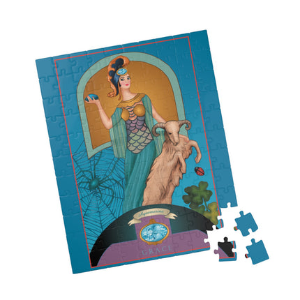 March & Aquamarine (Gem Series) by Sofia Chiostri Puzzle (110, 252, 500-piece)