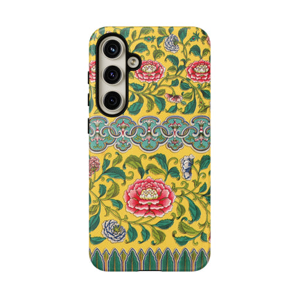 Chinese Floral Illustration by Owen Jones Phone Cases