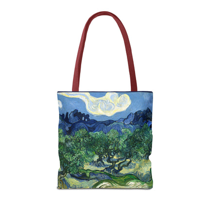 Olive Trees by Vincent Van Gogh Tote Bag (AOP)