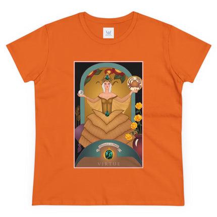 June & Pearl, Alexandrite (from the Gem Series) by Sofia Chiostri Women's Midweight Cotton Tee