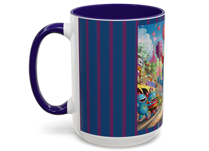 Monster Parade Madness Colorful Mugs (11oz, 15oz)