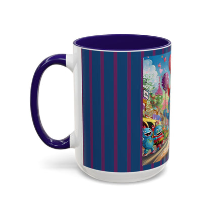 Monster Parade Madness Colorful Mugs (11oz, 15oz)