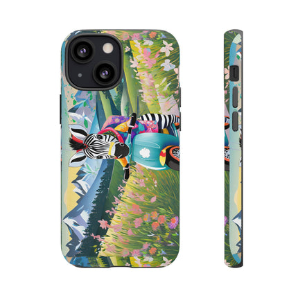 Stripes on Wheels Phone Cases