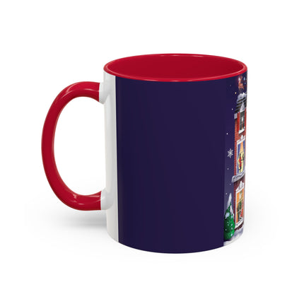 A Christmas Eve Celebration Colorful Mugs (11oz, 15oz)