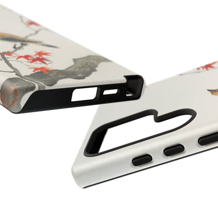 Japanese Bird on Maple by Ohara Koson Phone Cases
