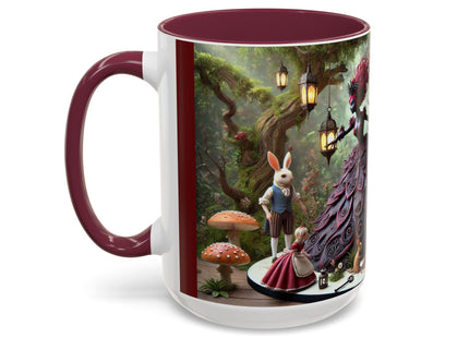 Malice in Wonderland – Gothic Halloween Colorful Mugs (11oz, 15oz)