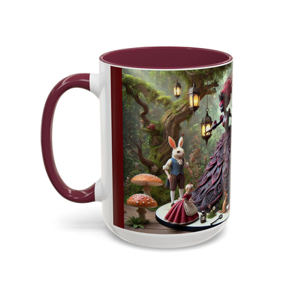 Malice in Wonderland – Gothic Halloween Colorful Mugs (11oz, 15oz)