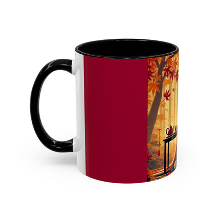 Theatrical Harvest Rabbit Colorful Mugs (11oz, 15oz)