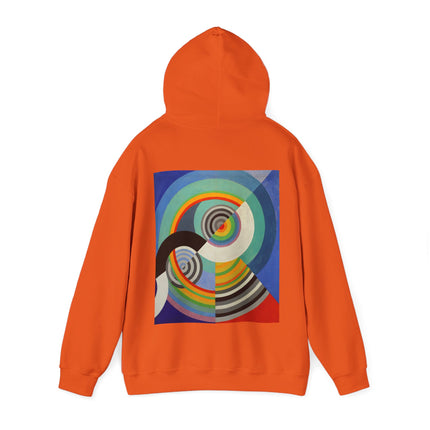 Rythme No. 3 by Robert Delaunay Heavy Blend™ Hooded Sweatshirt