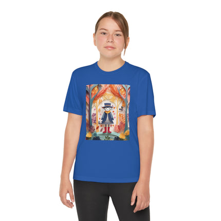 Cat in Boots in the Enchanted Forest Youth Competitor Tee
