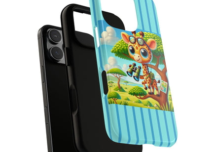 Giraffe Lookout Phone Cases
