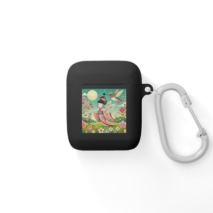 Geisha Fairy and the Hummingbird Blossom AirPods and AirPods Pro Case