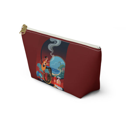 Golden Day Serenade Cosmetic Bag – Elegant Harmony & Sunlit Grace