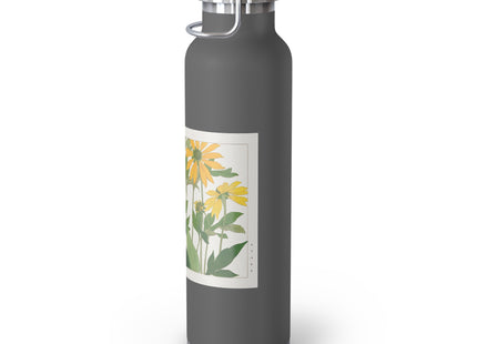 Clerodendrum & Rudbeckia by Tanigami Kônan Copper Vacuum Insulated Bottle, 22oz