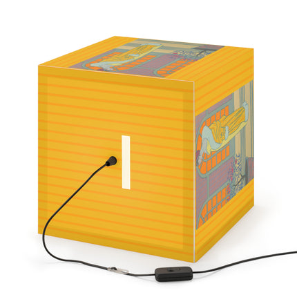 Sur Les Marches Du Jardin by Georges LePape Light Cube Lamp