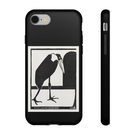 A Lame Marabou by Samuel Jessurun de Mesquita Phone Cases