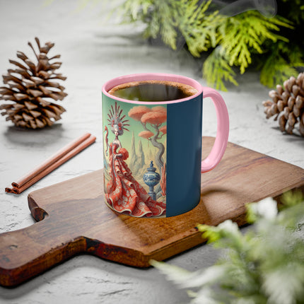 The Seahorse Court Colorful Mugs (11oz, 15oz)
