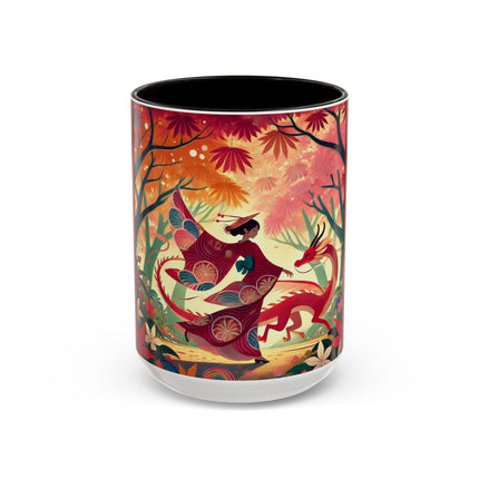 The Dragon Fairy’s Dance Colorful Mugs (11oz, 15oz)