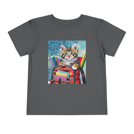 Whiskered Wanderings Toddler Short Sleeve Tee