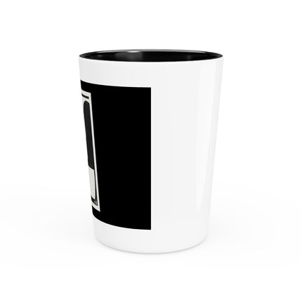 A Lame Marabou by Samuel Jessurun de Mesquita Ceramic Shot Glass