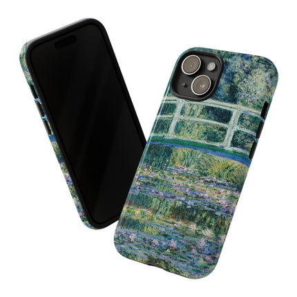 Water Lilies and Japanese Bridge by Claude Monet Phone Cases
