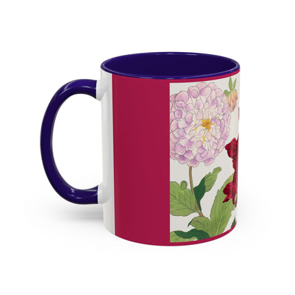Dahlia Flower by Tanigami Kônan Colorful Mugs (11oz, 15oz)