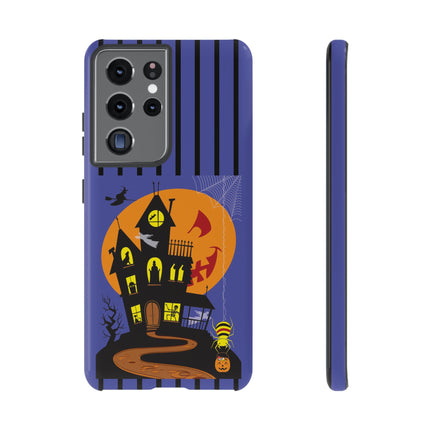 Halloween Night at the Haunted House Phone Cases