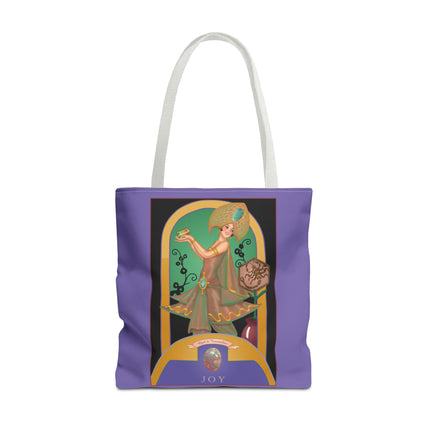 Astrology Gem Series: October & Opal, Tourmaline Tote Bag