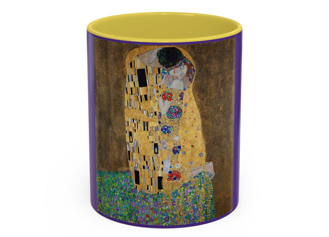 The Kiss by Gustav Klimt Colorful Mugs (11oz, 15oz)