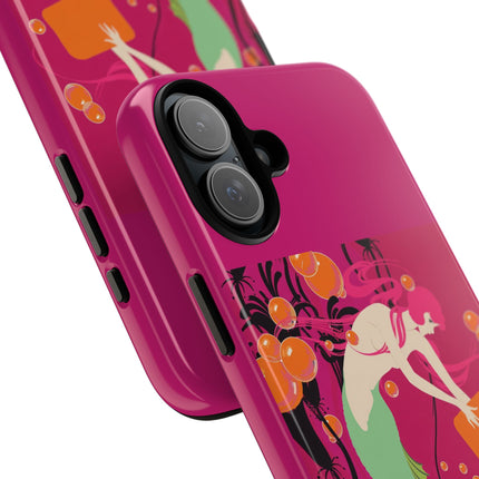 Mermaid Dive Phone Case – Vibrant Waves & Playful Elegance