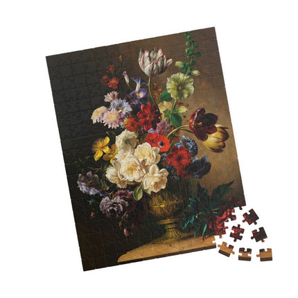 Floral Still Life Jigsaw Puzzle — Hendrik Reekers Bouquet (110–1014 pcs)