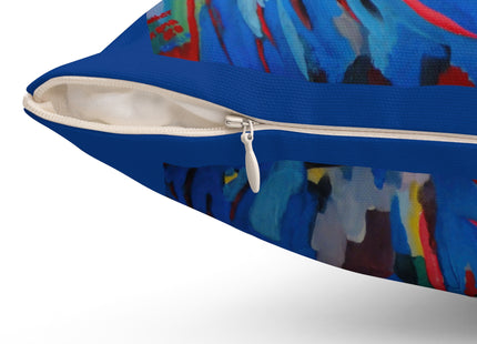 A Mulher by Amadeo de Souza-Carosa Spun Polyester Square Pillow