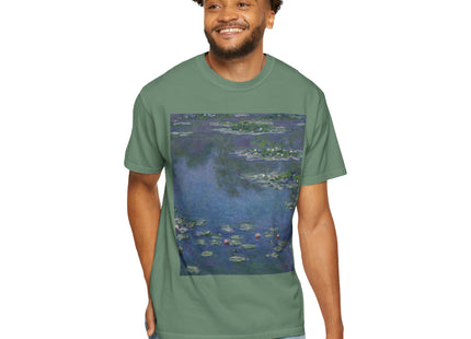 Water Lilies by Claude Monet Unisex Garment-Dyed T-shirt