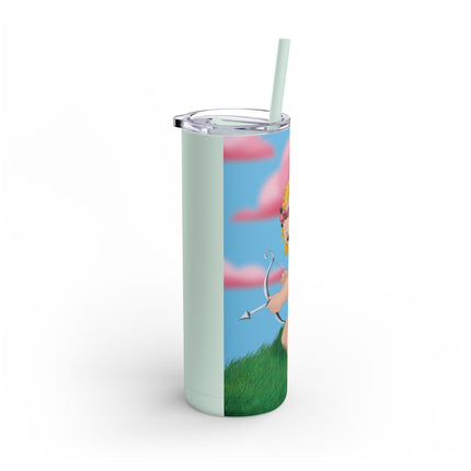 Cupid's Aim Skinny Matte Tumbler, 20oz