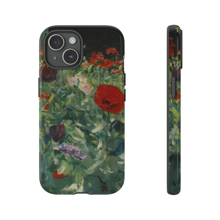 Poppies (A Study of Poppies for Carnation, Lily, Lily, Rose) by John Singer Sargent Phone Cases