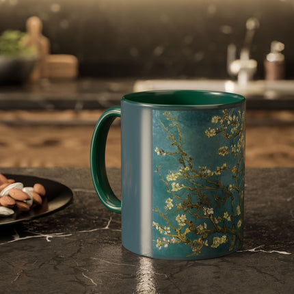 Almond Blossom by Vincent van Gogh Colorful Mugs (11oz, 15oz)