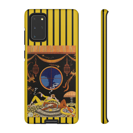Falbalas et fanfreluches La paresse (Laziness) by George Barbier Phone Cases