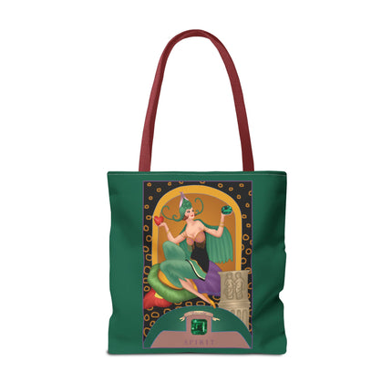 Astrology Gem Series: May & Emerald Tote Bag